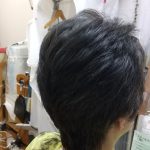 キュビズムカット  くせ毛 ㉑ ２５０５１４