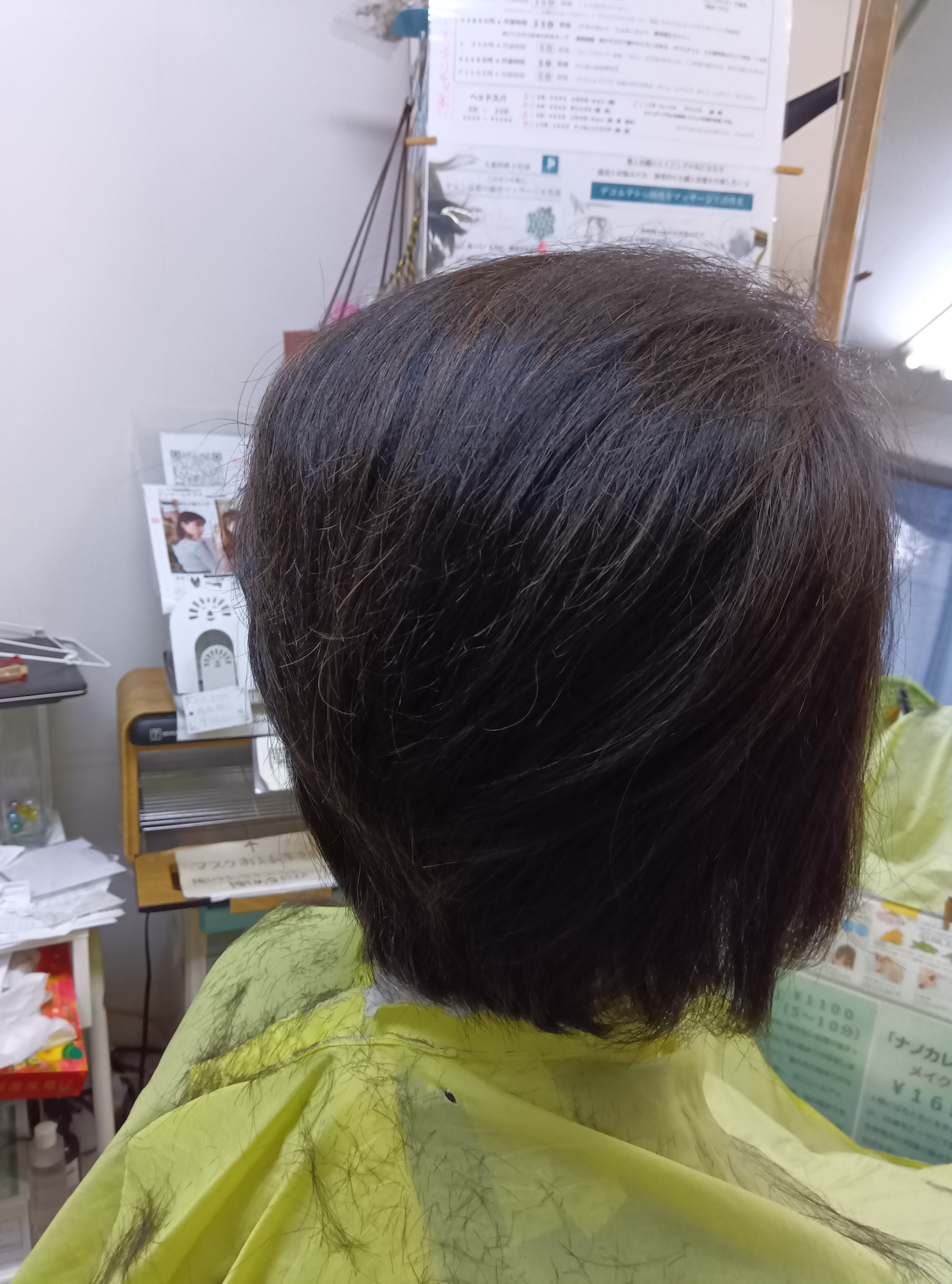 キュビスムカット　くせ毛　⑧　２５０８２７