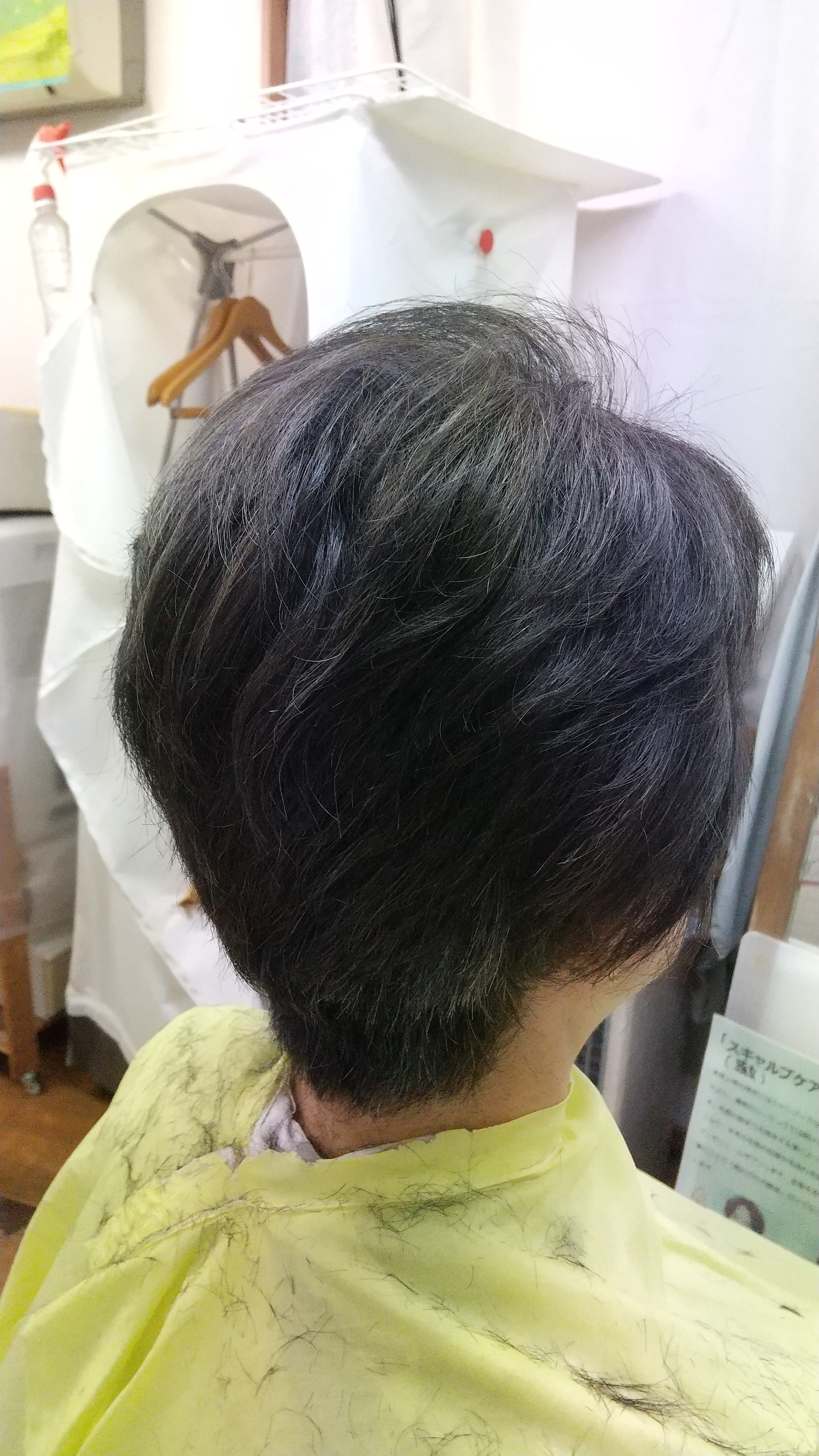 キュビズムカット  くせ毛  ２５１１２１